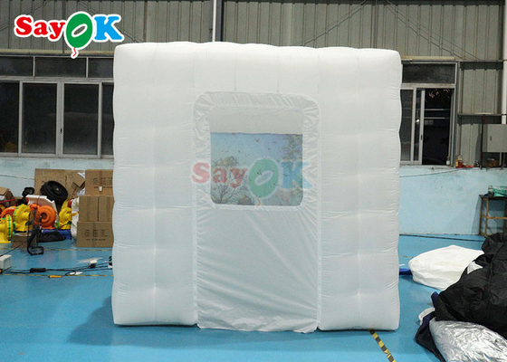 Led Light Inflatable Marquee Tent Children Inflatable Cube Party Nightclub Tent Small Tent