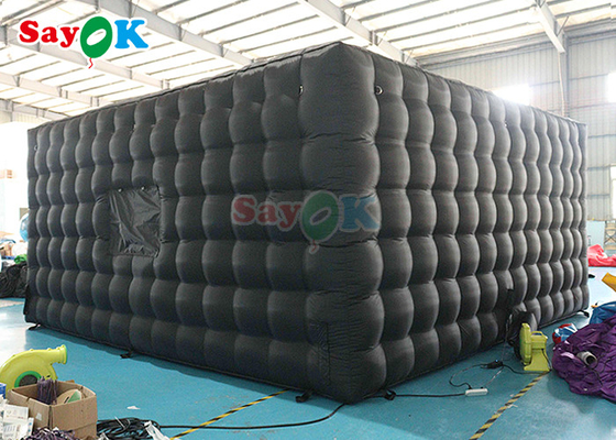 Airproof Inflatable Night Club Cube Wedding Mobile Party Tent 6x6x3mH Inflatable Air Tent