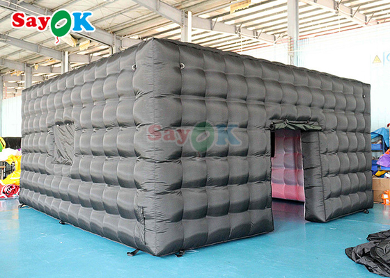 Airproof Inflatable Night Club Cube Wedding Mobile Party Tent 6x6x3mH Inflatable Air Tent