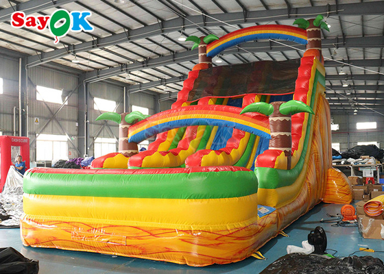 Inflatable Jumping Bouncer PVC Tarpaulin Inflatable Water Slides Commercial Kids Pool Waterslide