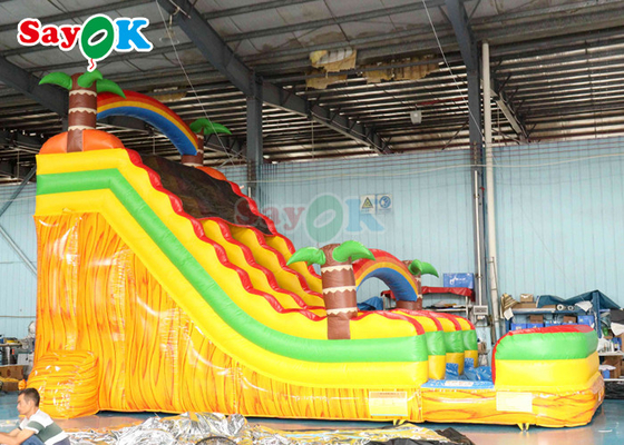 Inflatable Jumping Bouncer PVC Tarpaulin Inflatable Water Slides Commercial Kids Pool Waterslide