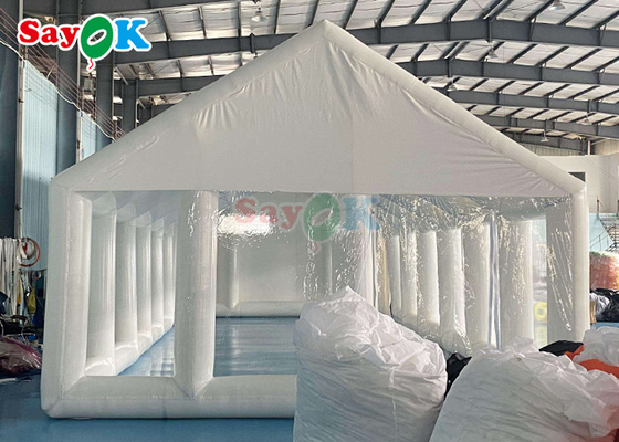 Inflatable TPU Private Swimming Pool Tent Inflable Square Cover Tent With Blower