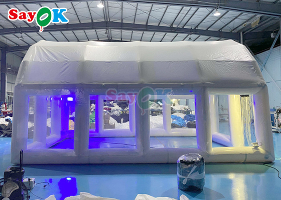 PVC Inflatable Swimming Pool Enclosure Above Ground Winter Dome Pool Covers