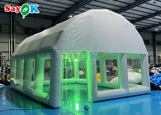 TPU Inflatable Bubble Dome Building Covered Air Cover Water Tent 23x18ft