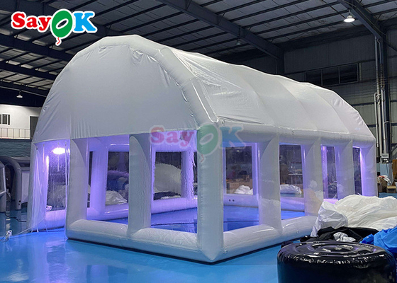 PVC Inflatable Swimming Pool Enclosure Above Ground Winter Dome Pool Covers