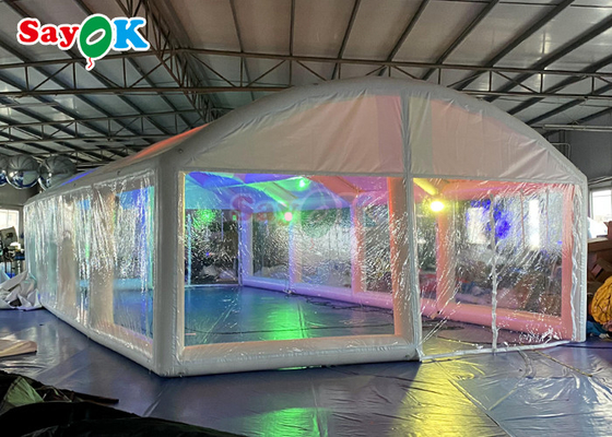 Airtight Inflatable Pool Cover Transparent Inflatable Swimming Pool Bubble Tent