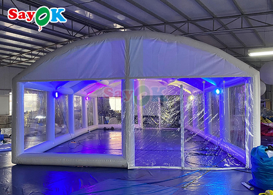 Airtight Inflatable Pool Cover Transparent Inflatable Swimming Pool Bubble Tent