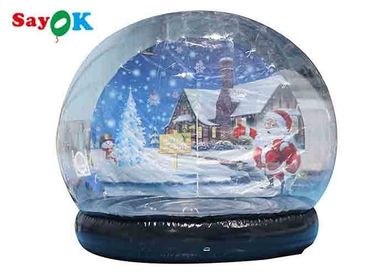 Giant Ball Inflatable Christmas Decoration Oxford Cloth For Parks Backyard