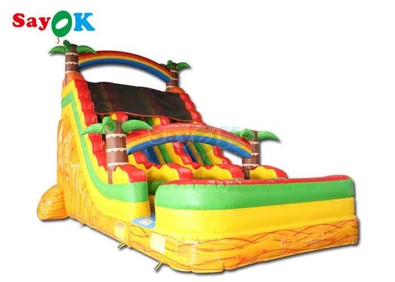 Inflatable Jumping Bouncer PVC Tarpaulin Inflatable Water Slides Commercial Kids Pool Waterslide