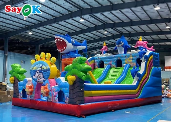 Inflatable Castle Slide Commercial Blow Up Jumping Combo Bounce House Inflatable Castle Bounce Slide