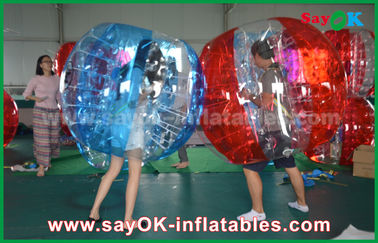 Inflatable Garden Games Queen Size PVC / TPU Inflatable Sports Games Bubble Ball Soccer