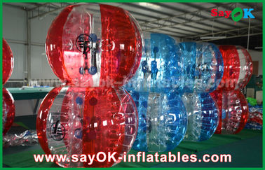 Inflatable Garden Games Queen Size PVC / TPU Inflatable Sports Games Bubble Ball Soccer