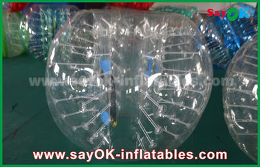 Inflatable Games For Adults Transparent 0.8mm / 1.0mm PVC / TPU Bubble Bumper Ball Soccer 1.5ｍ DIA