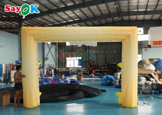 210D Inflatable Star Cartoon Archway Amusement Stage Decoration Party Inflatable Balloon Arch
