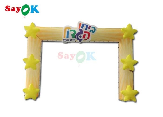 210D Inflatable Star Cartoon Archway Amusement Stage Decoration Party Inflatable Balloon Arch