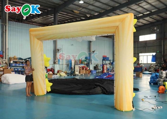 210D Inflatable Star Cartoon Archway Amusement Stage Decoration Party Inflatable Balloon Arch