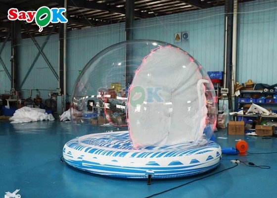 Giant Inflatable Snow Ball Party Bubble Dome Blow Up Christmas Snow Globe For Event