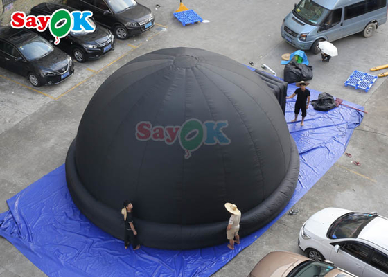 Inflatable Mobile Planetarium Tent For Outdoor Movie 360 Movie Projection Dome Tent