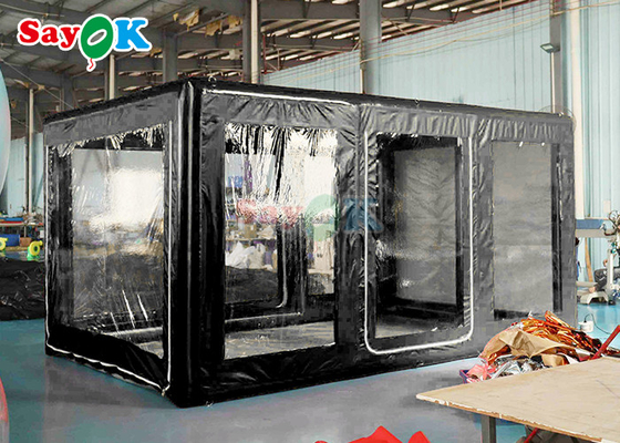 16.4FT Inflatable Car Cover Airtight Inflatable Car Shield Showcase Portable Car Booth Garage