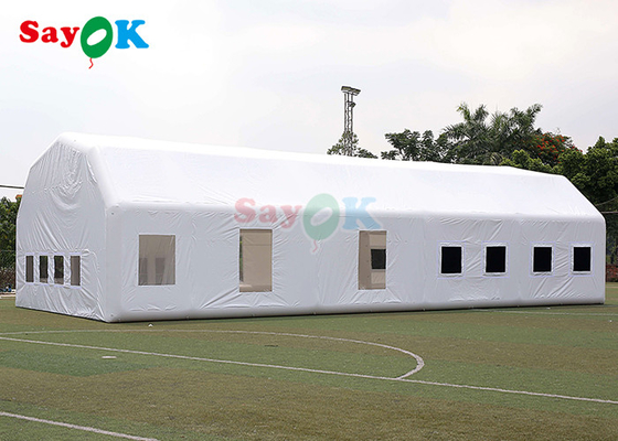 White Inflatable Spray Booth Airbrush Paint Booth Blow Up Tents For Camping Car Parking Workstation Club