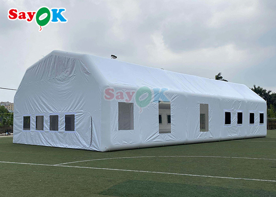 White Inflatable Spray Booth Airbrush Paint Booth Blow Up Tents For Camping Car Parking Workstation Club