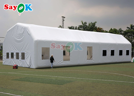 White Inflatable Spray Booth Airbrush Paint Booth Blow Up Tents For Camping Car Parking Workstation Club