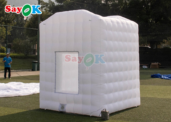 White Inflatable Hot Yoga Dome Tent For Home Portable Personal Yoga Room