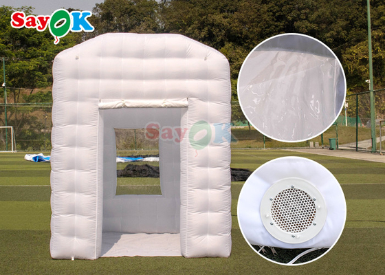 White Inflatable Hot Yoga Dome Tent For Home Portable Personal Yoga Room