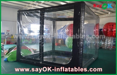 Transparent Inflatable Tent Custom Black Inflatable Air Tent For Promotion Or Commercial Advertising