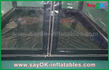 Transparent Inflatable Tent Custom Black Inflatable Air Tent For Promotion Or Commercial Advertising