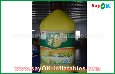 3mH Inflatable Bottle Custom Inflatable Products For Corn Oil Commercial Advertising