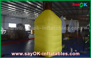 3mH Inflatable Bottle Custom Inflatable Products For Corn Oil Commercial Advertising