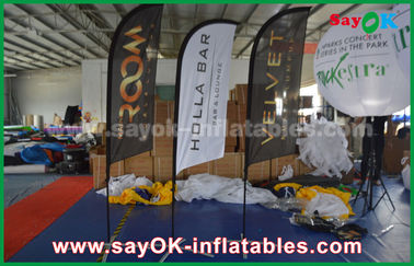 Outdoor Party Tent Portable Inflatable Air Knife Flag Folding Tent For Promotion / Advertising