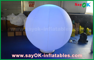 Commercail Advertising Custom Inflatable Light Balloon With Ground Ball
