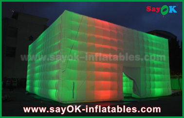 Tent Inflatable Party/Camping Transparent Inflatable Square Tent With Led Lighting