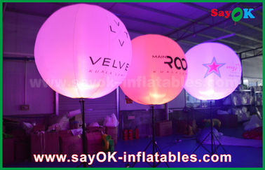 1.5m Stand Balloon Inflatable Lighting Decoration For Advertising / Promotion