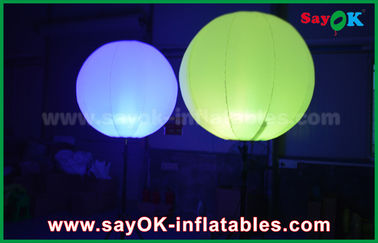 1.5m Stand Balloon Inflatable Lighting Decoration For Advertising / Promotion