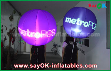 Changeable Led Lights Backpack Balloon Inflatable Light Decoration Rental Business