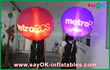 Changeable Led Lights Backpack Balloon Inflatable Light Decoration Rental Business