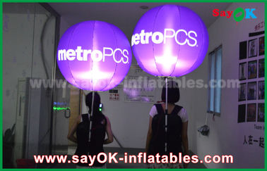 Changeable Led Lights Backpack Balloon Inflatable Light Decoration Rental Business