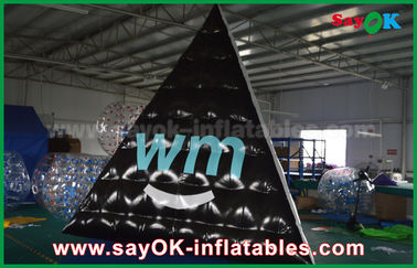 Waterproof PVC Blow Up Pyramid Logo Printing Promotional Inflatable Products For Event