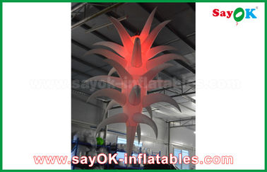 3mH Colorful Inflatable Decorations Party / Event Inflatable Flower 190T Oxford Cloth