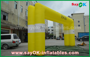 Custom Inflatable Arch Oxford Cloth PVC Coating Inflatable Arch CE For Advertising / Promotional