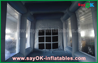 Inflatable Garage Tent PVC Spray Booth Waterproof Inflatable Bubble Tent For Car Paint Spraying