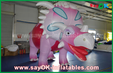 Blow Up Cartoon Characters 3D Model Inflatable Cartoon Characters Jurassic Park Inflatable Giant Dinosaur