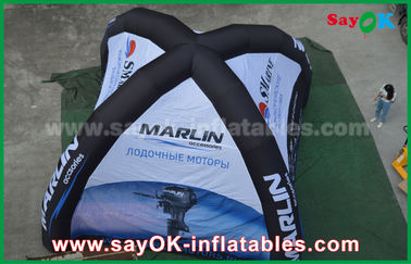 Air Camping Tent Customized Printing Logo Inflatable Air Tent For Exhibition Party Decoration