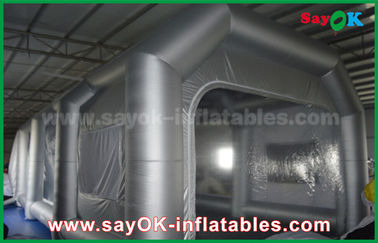 Inflatable Garage Tent Waterproof Inflatable Air Tent PVC Spray Booth For Car Paint Spraying