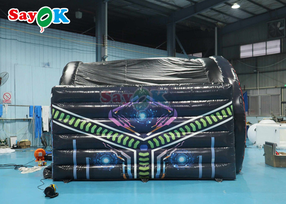 Funny Inflatable IPS Sport Games Inflatable Interactive Center Light Battle With Play System Arena Tent