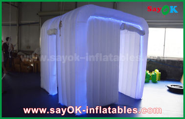 Inflatable Photo Studio Customized  Shape PVC Coating Inflatable LED Photo Booth With Charming