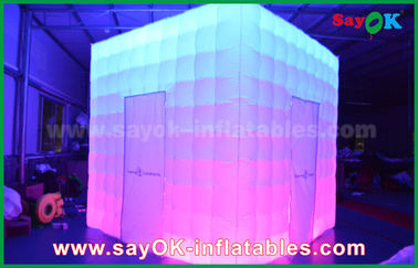 Inflatable Photo Studio Customized  Shape PVC Coating Inflatable LED Photo Booth With Charming